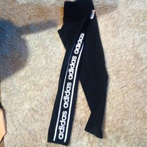 WOMANS LG ADIDAS LEGGINGS NWT!!